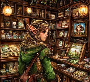 Как эльфийки занимались благотворительностью